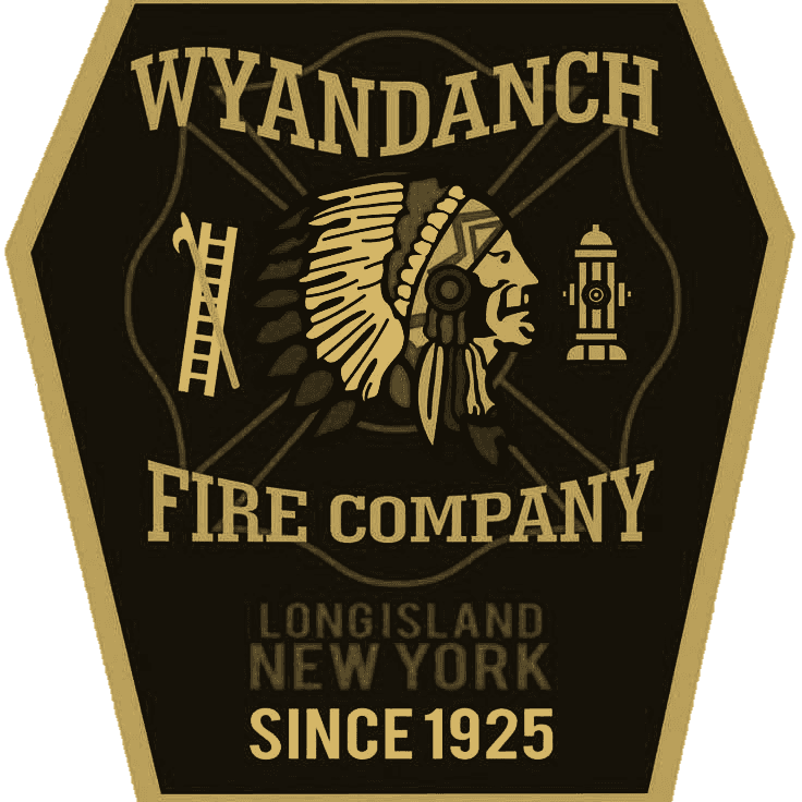 Wyandanch Volunteer Fire Company badge